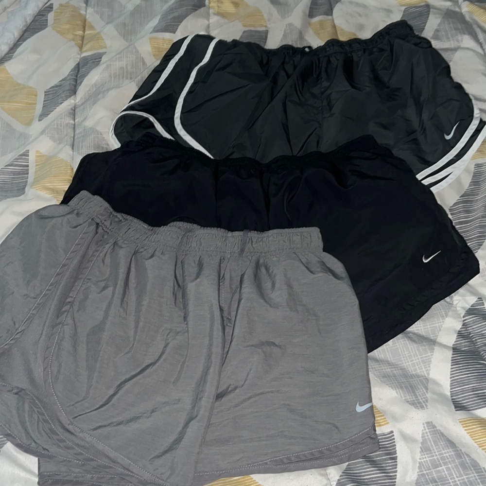 Set of 3 NIKE RUNNING SHORTS